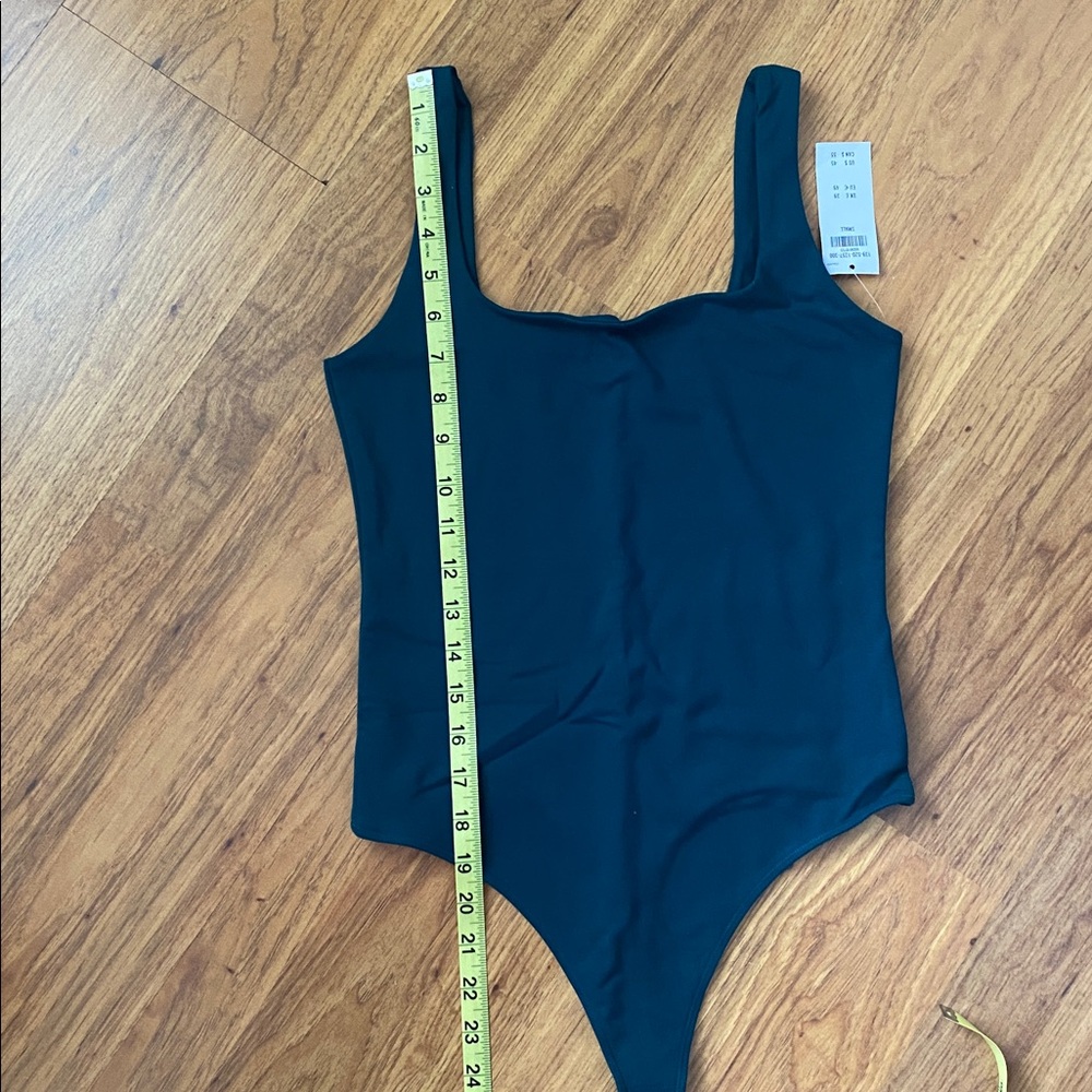 BNWT Abercrombie & Fitch teal tank style body suit. - Picture 9 of 9